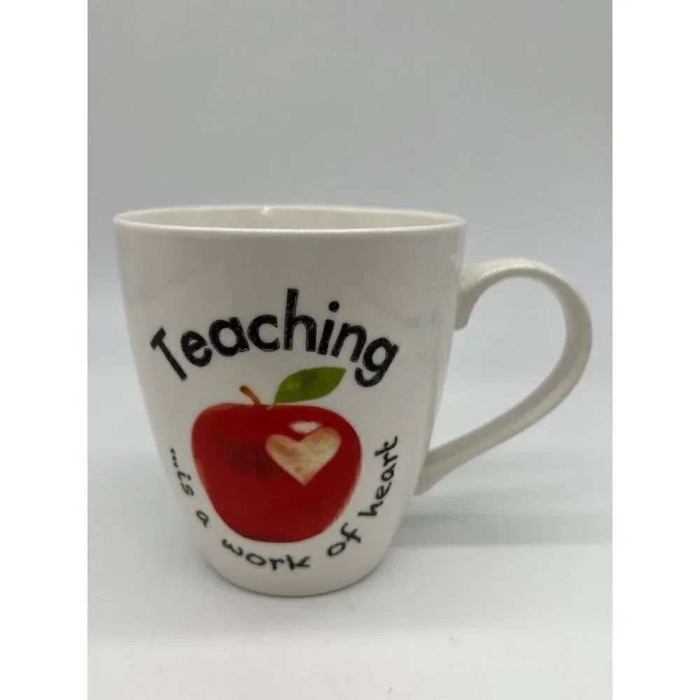 Pfaltzgraff Teaching Is A Work Of Heart Coffee Mug/Cup